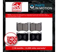 Brake Pads Set Front 116230 Febi A0004201006 A0004204404 A0064205020 A0064208820