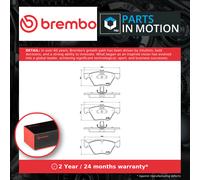 Brake Pads Set fits MERCEDES S350 W220 3.7 Front 03 to 05 M112.975 Brembo New
