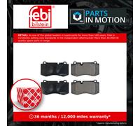 FEBI BILSTEIN 16745 Brake pad set