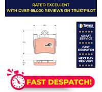 Brake Pads Set fits MERCEDES S400 W220 4.0D Rear 00 to 02 OM628.960 TRW Quality