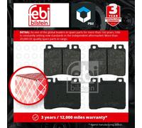 Febi Bilstein 16096 Disc Brake Brake Pad Set Fits Mercedes S-Class 500 SE, SEL