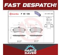 BREMBO P 50 125 Brake pad set