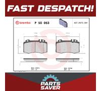 P50053 Front Brake Pad Set 4x Pads Prepared For Wear Indicator Braking By Brembo