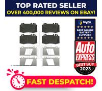 Brake Pads Set fits MERCEDES SL350 R230 3.5 Front 06 to 12 Blue Print Quality