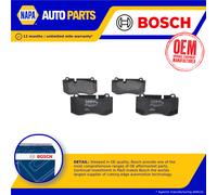Brake Pads Set fits MERCEDES 280 R230 3.0 Front 08 to 09 M272.949 Genuine Bosch