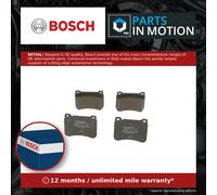 Brake pads 0 986 494 166 BOSCH for MERCEDES-BENZ C-CLASS T-Model C-CLASS CLK SLK