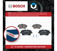 Brake Pads Set fits MERCEDES SLK280 R171 3.0 Front 05 to 09 M272.942 Bosch New