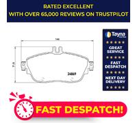 Brake Pads Set fits MERCEDES SLS AMG C197 6.2 Front 2010 on M159.980 Brembo New
