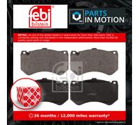 Febi Bilstein 116143 Disc Brake Brake Pad Set For Mercedes-Benz C-Class AMG C 63