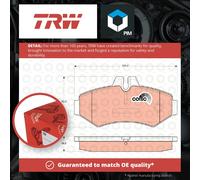 Genuine TRW Brake Pads (Rear) (R90) GDB1399