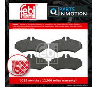 Brake Pads Set Rear 16450 Febi 05139260AA 5139260AA A0004209720 A0034202420 New