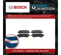 Brake Pads Set Rear 0986495099 Bosch A0044208120 A0054207420 A0064204520 BP2208