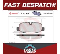 Brake Pads Set fits MERCEDES V220 W447 2.2D Rear 2014 on OM651.950 Brembo New