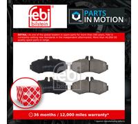 Brake Pads Set fits MERCEDES V230 638 2.3 Front 96 to 03 A0004214110 A0014214110