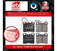 Febi Bilstein 16173 Disc Brake Brake Pad Set Fits Mercedes-Benz Vito 108 CDI 2.2