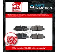 FEBI BILSTEIN 16977 Brake pad set