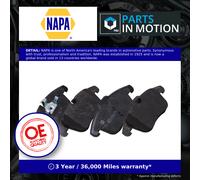 Brake Pads Set Front NBP1275 NAPA C2C27290 C2C35612 C2C39929 C2C42014 T4N13433