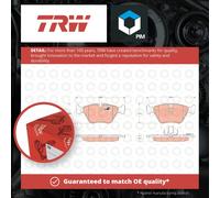 TRW GDB1531 Brake pad set