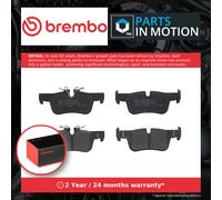 Brake Pads Set fits MINI CLUBMAN COOPER F54 2.0 Rear 2014 on Brembo 34201543683