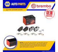 Brake Pads Set fits MINI CLUBMAN ONE R55 1.6 Rear 10 to 14 N16B16A Brembo New