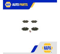 0986 494 242 Rear Brake Pad Set 4x Pads Prepared For Wear Indicator By Bosch