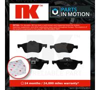 Brake Pads Set fits MINI COOPER 1.6 Front 01 to 06 NK 34111503076 34116761287