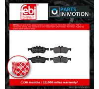 Brake pads Rear Axle 16469 FEBI BILSTEIN for MINI MINI MINI Convertible