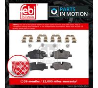 Brake Pads Set fits MINI COOPER F55, F56 1.5 Rear 2013 on B38A15A 34216861641