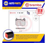 Brake Pads Set fits MINI COOPER F55, F56 2.0 Front 2013 on Brembo 34106860020