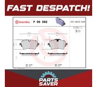 Brake Pads Set fits MINI COUNTRYMAN ONE F60 1.5D Front 2017 on B37C15A Brembo