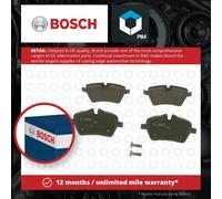 Bosch Brake Pad Set Front Low-Metallic 131.5mm Screws 0986494168