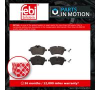 Brake Pads Set fits MINI COUPE COOPER R58 1.6 Front 10 to 15 N18B16C 34112289146