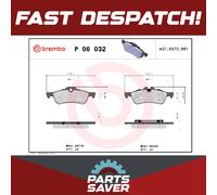 Brake Pads Set fits MINI ONE 1.6 Rear 01 to 06 W10B16A Brembo 34211503077 New