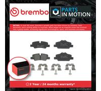 Brake Pads Set fits MINI ONE F55, F56 1.5D Rear 2014 on B37C15A Brembo Quality