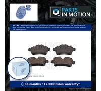 Brake Pad set ADG04299 by Blue Print Rear Axle - Single set