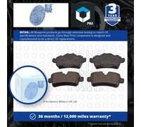 Brake Pad set ADG04299 by Blue Print Rear Axle - Single set