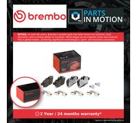 Brake Pads Set fits MINI ROADSTER COOPER R59 1.6 Rear 11 to 15 Brembo Quality