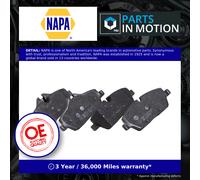 Brake Pads Set fits MINI ROADSTER COOPER R59 Front 1.6 2.0D 11 to 15 NAPA New