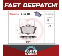 Brake Pads Set fits MITSUBISHI CARISMA DA2A 1.8 Rear 95 to 06 Brembo 33456781