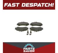 Bosch BP182 - Brake Pads Car Front Axle - Bosch Quality - Reduced Noise and Dust - ECE-R90 Certified - Copper-Free - 1 Set of 4 Pads - With Accessories