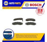 Bosch Brake Pads BP279 (0986 424 523) Front Axle - ECE-R90, Low Noise & Dust, Copper-Free, Set of 4