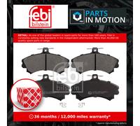 Brake Pads Set fits MITSUBISHI COLT Mk6, Z23 Front 1.1 1.3 1.5 1.5D 04 to 12 New