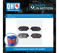 QUINTON HAZELL BP1958 Brake pad set