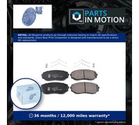 Brake Pads Set fits MITSUBISHI ECLIPSE GK 1.5 Front 2017 on 4B40 Blue Print New