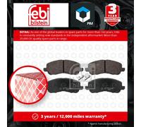 Brake Pads Set fits MITSUBISHI ECLIPSE Mk2, Mk3 Front 2.4 3.0 95 to 05 MN102618