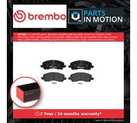Brake Pads Set fits MITSUBISHI ECLIPSE Mk2, Mk4 Front 2.0 2.4 95 to 11 Brembo