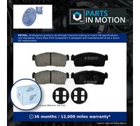 Brake Pads Set fits MITSUBISHI I MiEV HA4W Front 09 to 20 Y4F1 Blue Print New