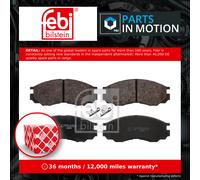 Brake Pads Set fits MITSUBISHI L400 2.5D Front 95 to 05 4D56-T MN102609 MN102616