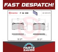 Brake Pads Set fits MITSUBISHI LANCER 2.0 Front 98 to 15 Brembo 26296FE040 New