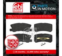 Brake Pads Set fits PEUGEOT 4008 Rear 1.6 1.6D 1.8D 2012 1611838980 1617265280